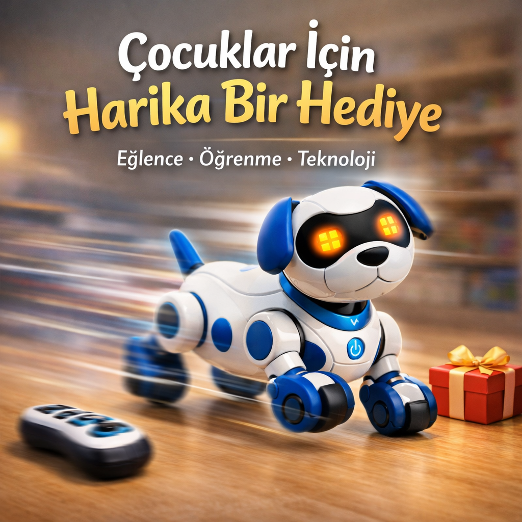 Minyoo™ Uzaktan Kumandalı Robot Köpek Oyuncağı