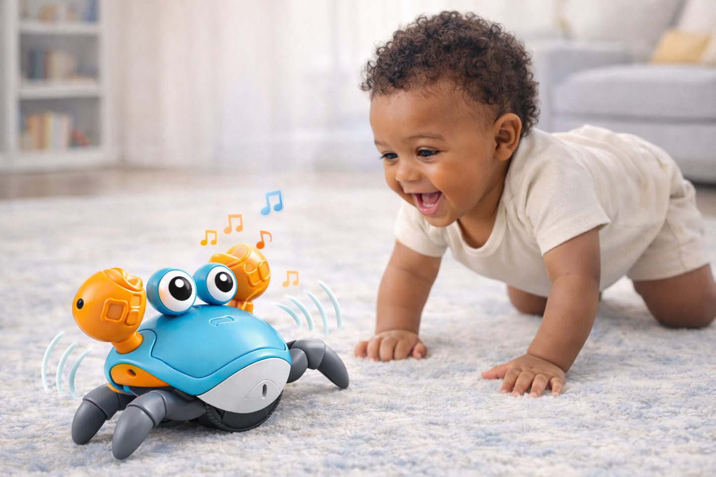 Minyoo™ Kaçan Yengeç Emekleme Oyuncağı