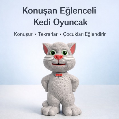 Minyoo™ Konuşan Kedi Taklit Oyuncağı