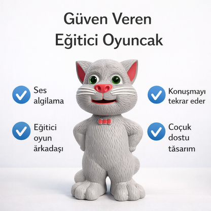 Minyoo™ Konuşan Kedi Taklit Oyuncağı